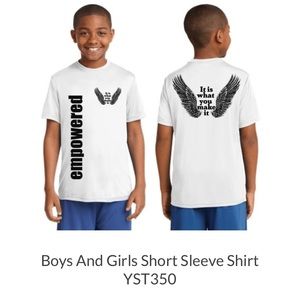 Boys and Girls Short Sleeve Shirt